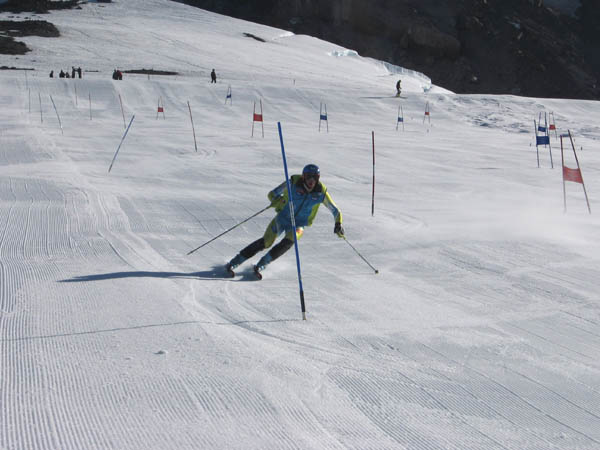 coach Andrej Jerman slalom