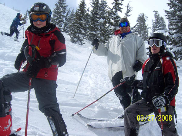 bottom of Heather Canyon at Mt Hood Meadows