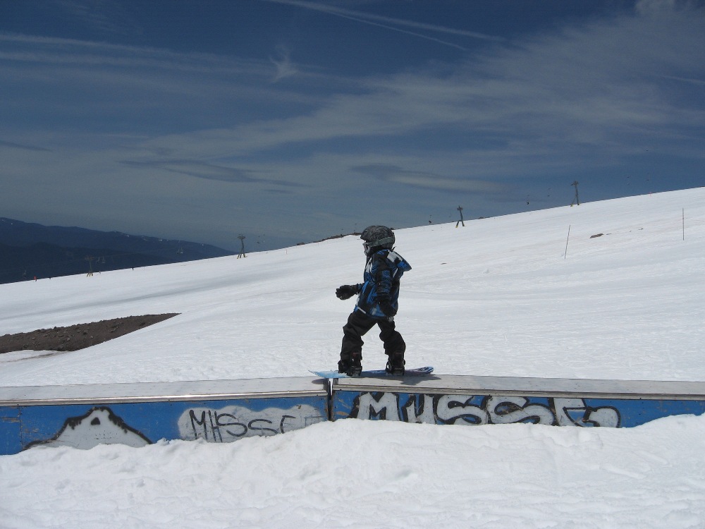 Mt Hood Summer Ski and Snowboard Camps snowboard camp