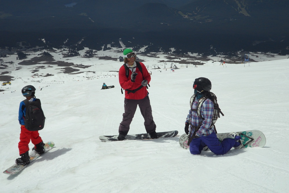 Mt Hood Summer Ski and Snowboard Camps snowboard camp