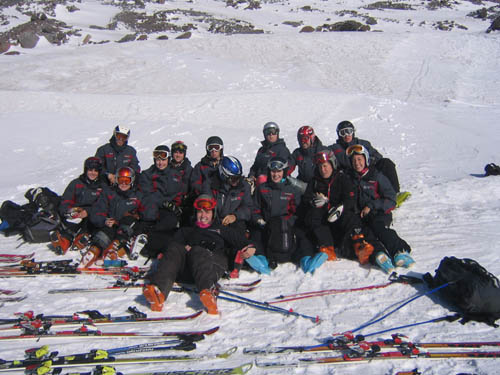 Bates College ski team 2008-09