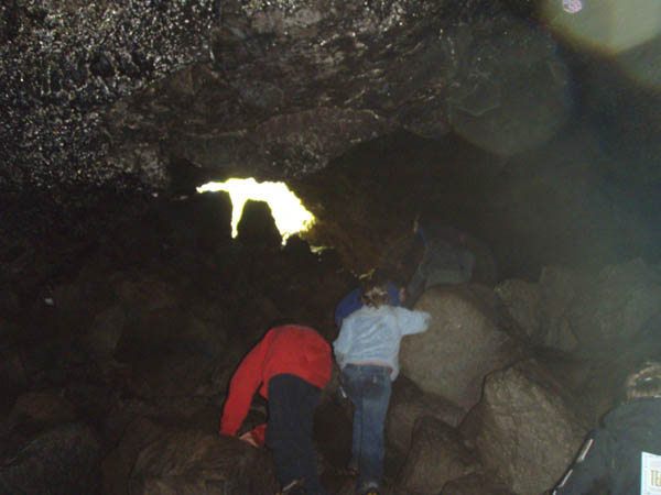 caving at Mt. Adams