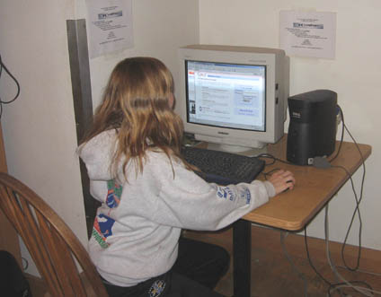 dining room guest computer