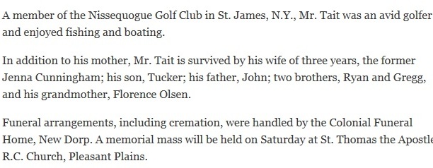 Jeff Tait Obit part 2