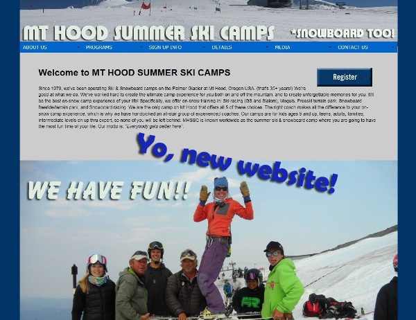 new website