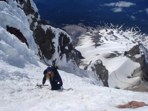 Alice Winter climbs to the summit!