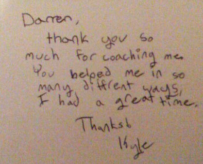 testimonial Darren coach