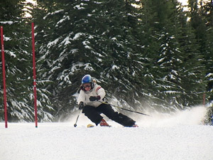 Julia Dissen, Glencoe high school ski team