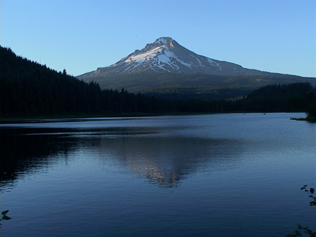 Trillium Lake view July 26, 2006