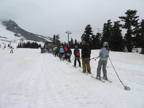 session 2 wind day snowcat training